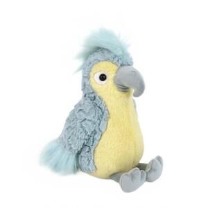 NEW MON AMI cockatoo bird plush in blue